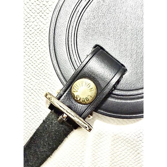 Louis Vuitton Paris Name Tag w/ SM Red Initials Christmas Holly Berrie - Picture 8 of 10